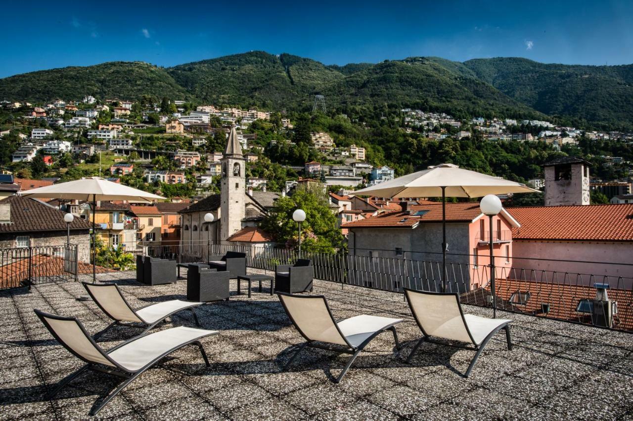 Easyrooms Dell'Angelo Locarno Bagian luar foto