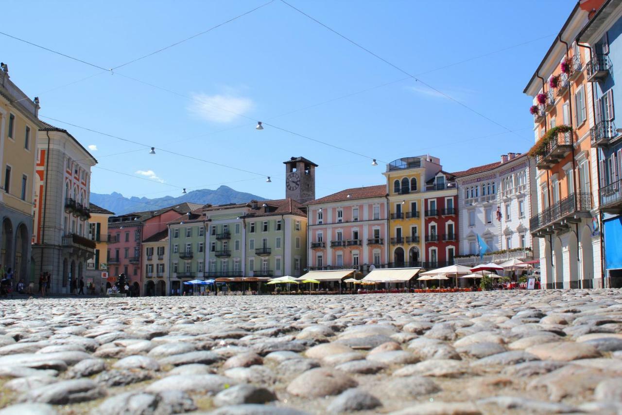 Easyrooms Dell'Angelo Locarno Bagian luar foto