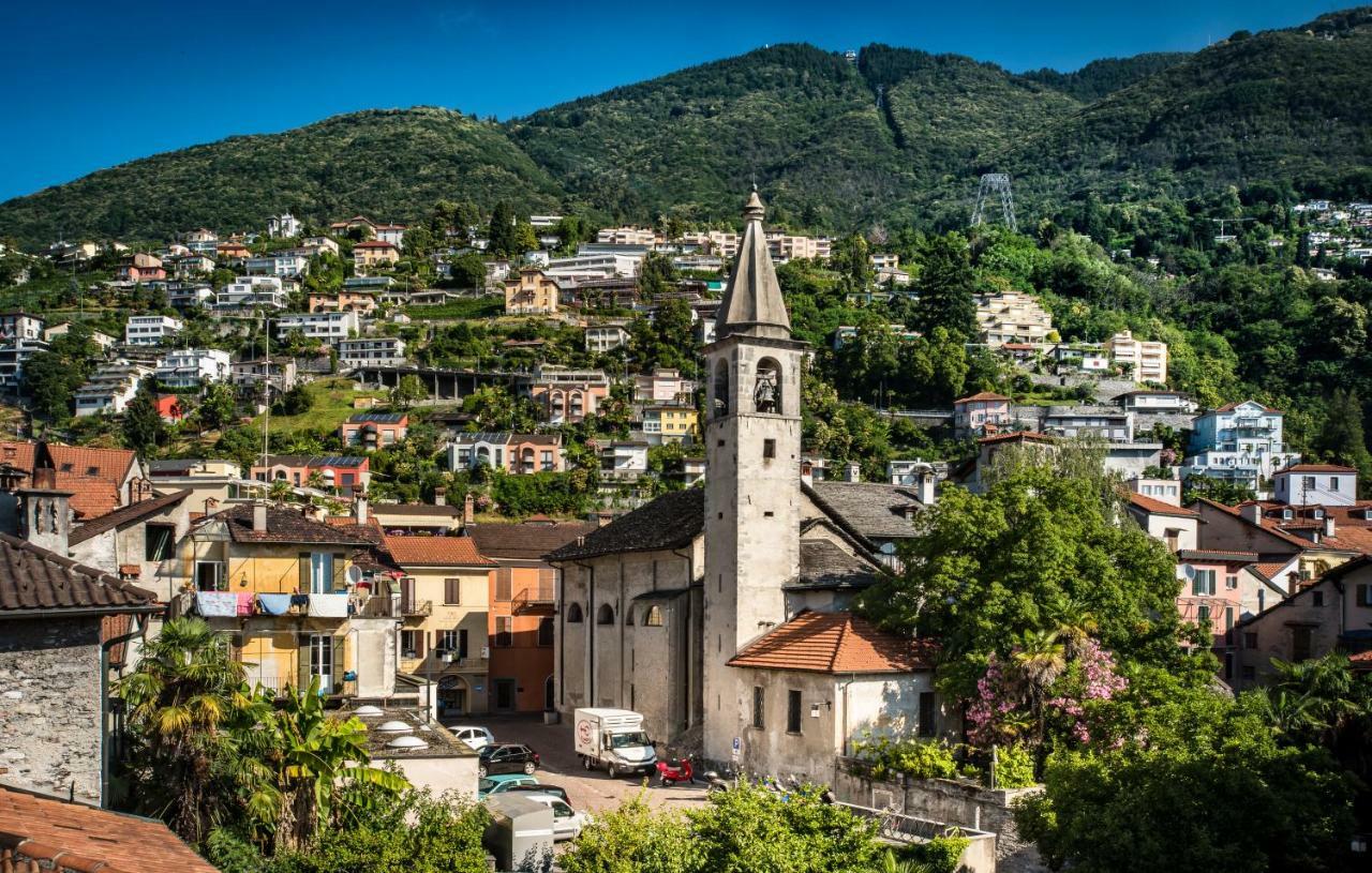 Easyrooms Dell'Angelo Locarno Bagian luar foto