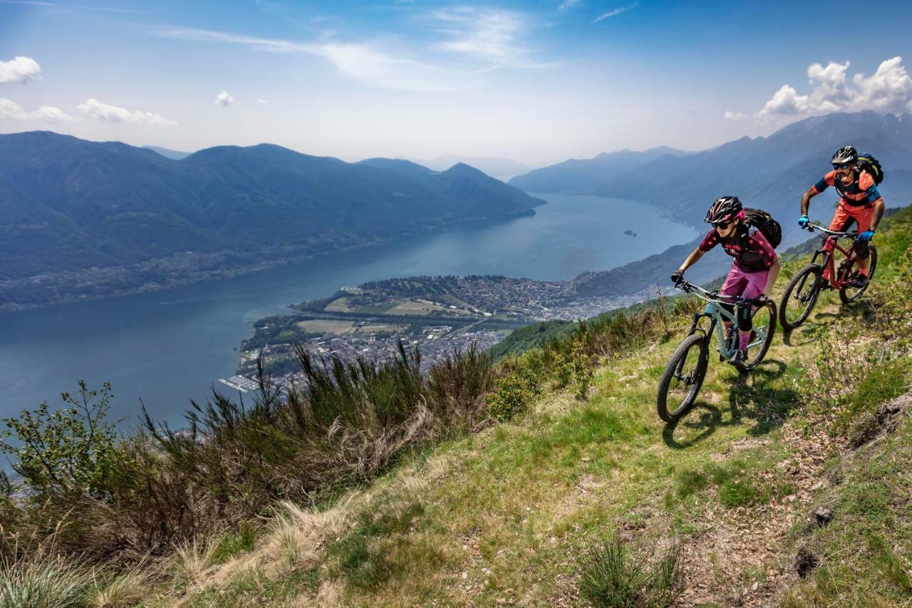 Easyrooms Dell'Angelo Locarno Bagian luar foto